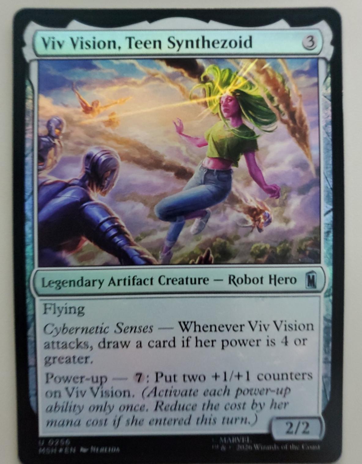 Viv Vision, Teen Synthezoid [Foil] #256