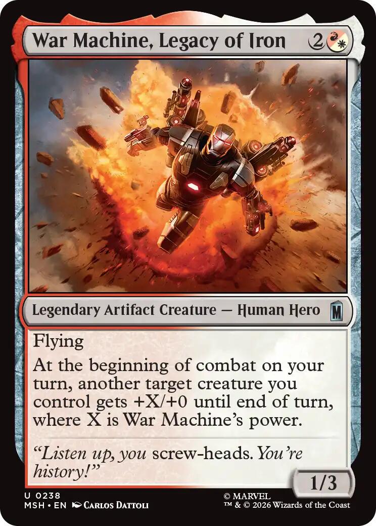 War Machine, Legacy of Iron #238