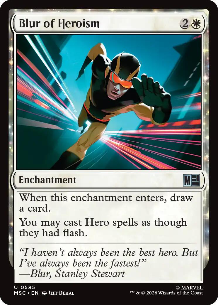 Blur of Heroism #585