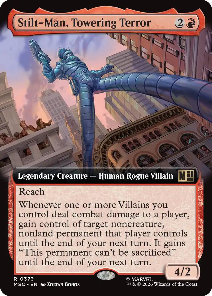 Stilt-Man, Towering Terror [Extended Art] #373