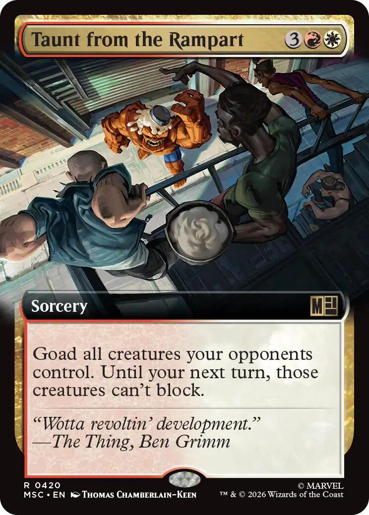 Taunt from the Rampart [Extended Art] #420