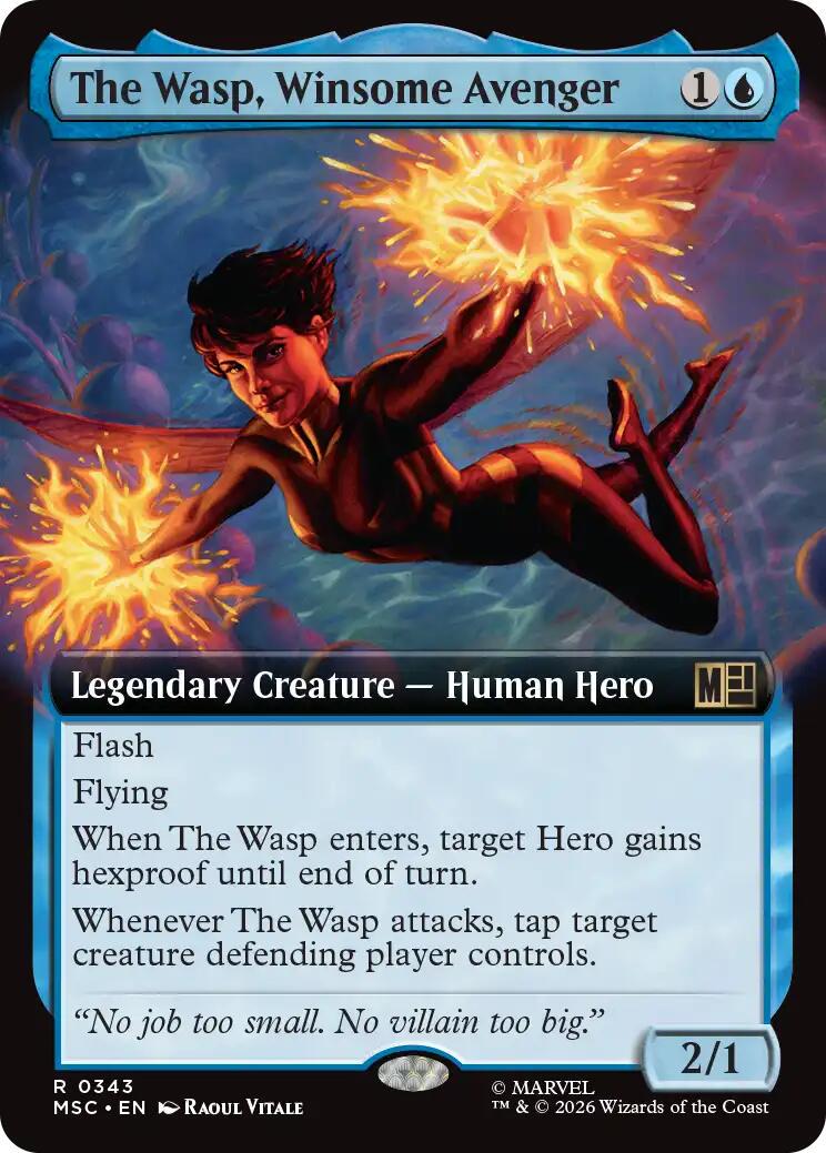 The Wasp, Winsome Avenger [Extended Art] #343