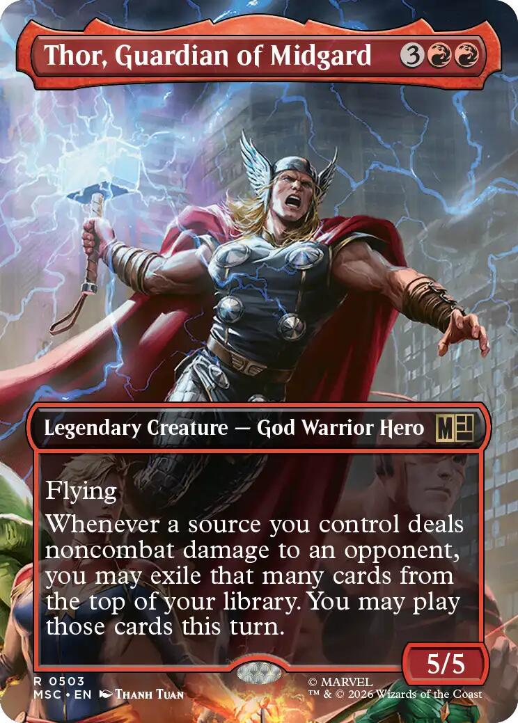 Thor, Guardian of Midgard [Borderless] #503