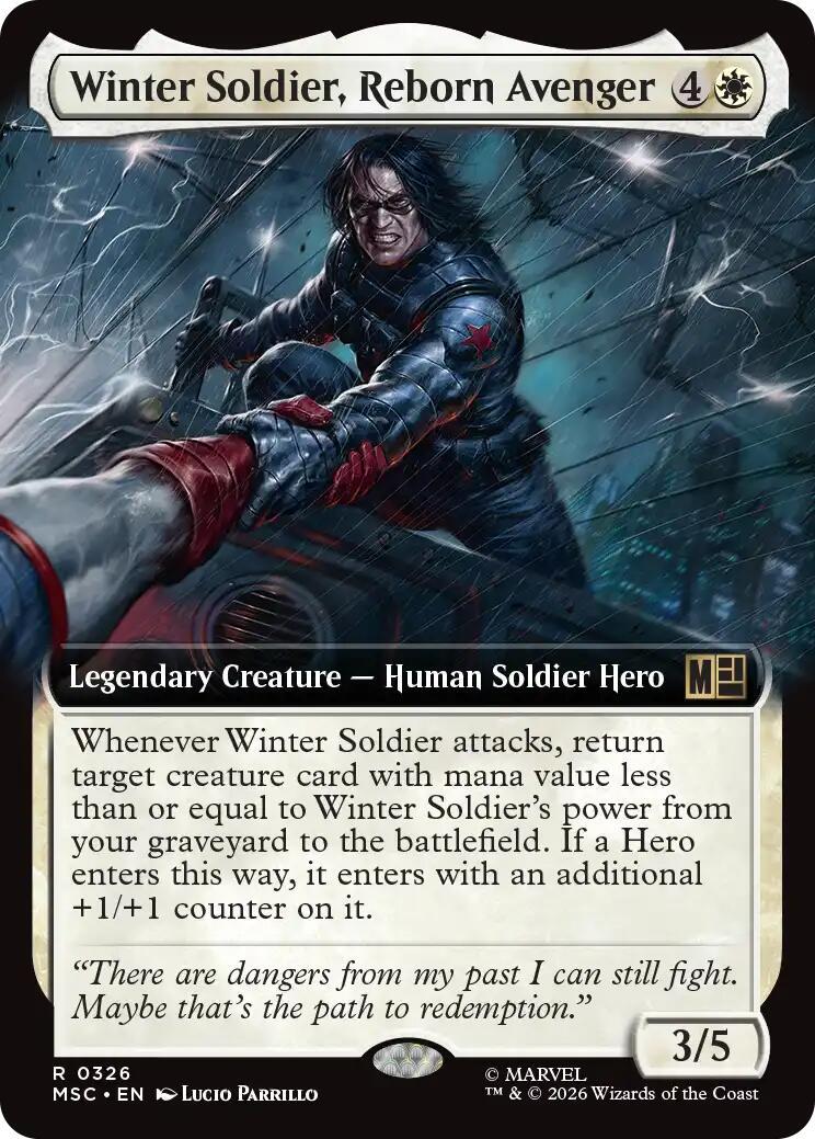 Winter Soldier, Reborn Avenger [Extended Art] #326