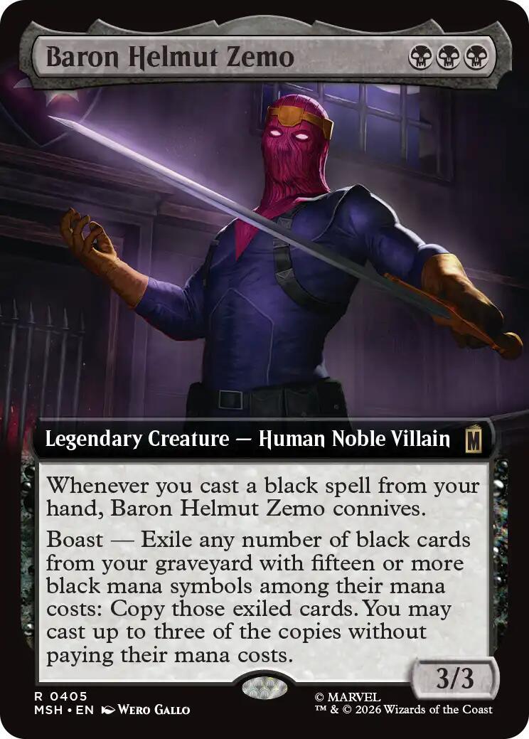 Baron Helmut Zemo [Extended Art] #405
