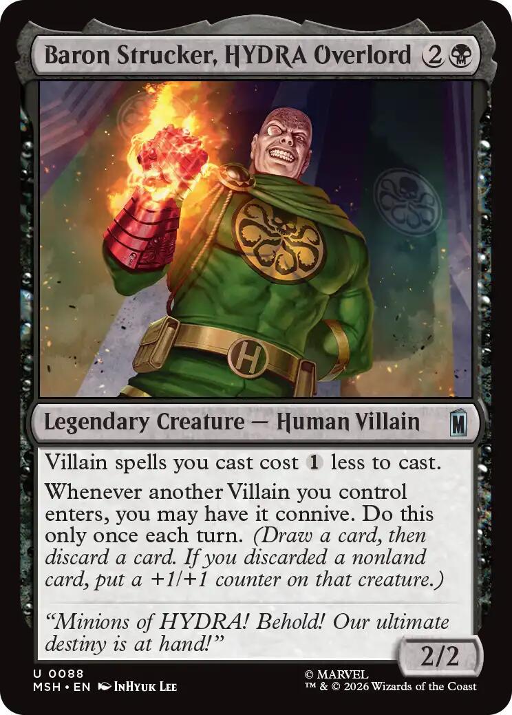 Baron Strucker, HYDRA Overlord #88
