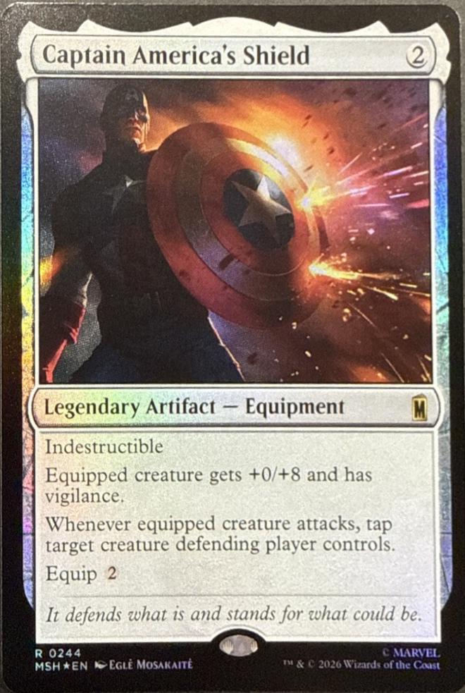 Captain America's Shield [Foil] #244