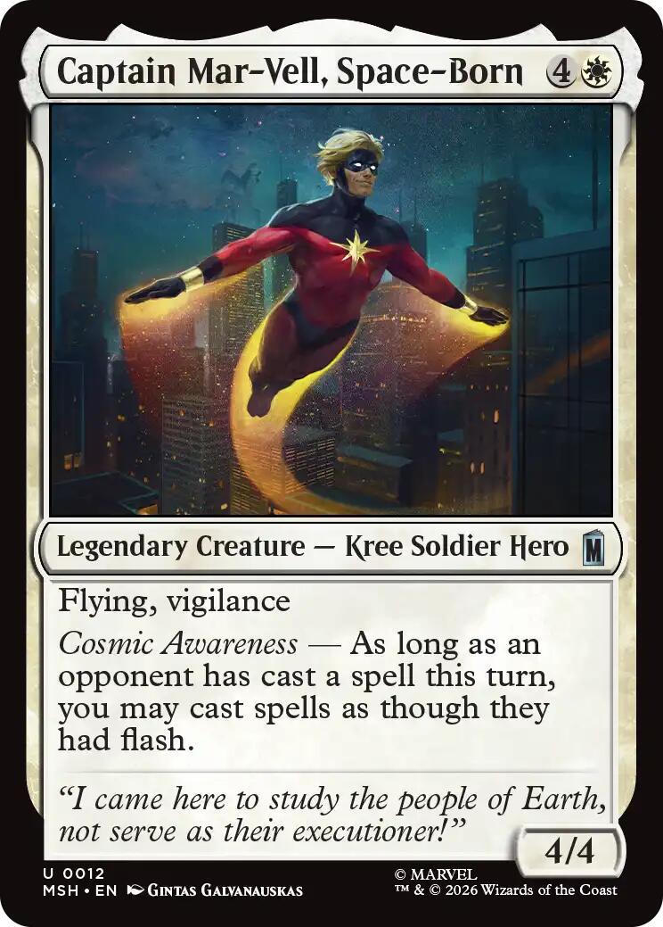 Captain Mar-Vell, Space-Born #12