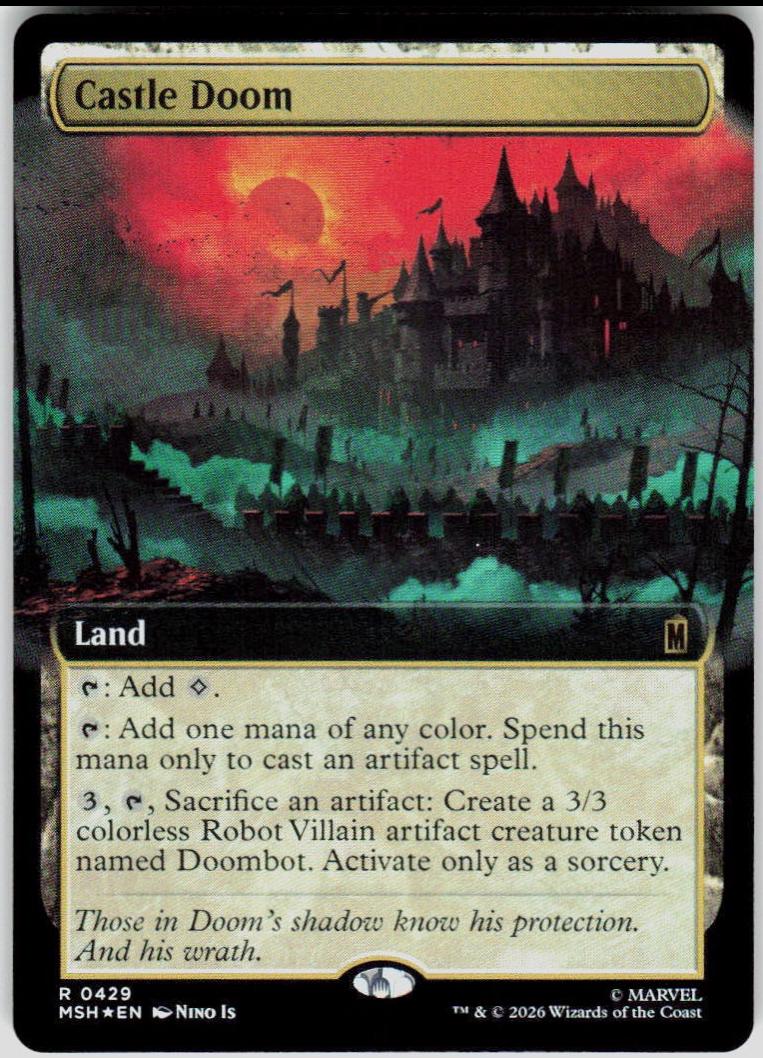 Castle Doom [Extended Art Foil] #429