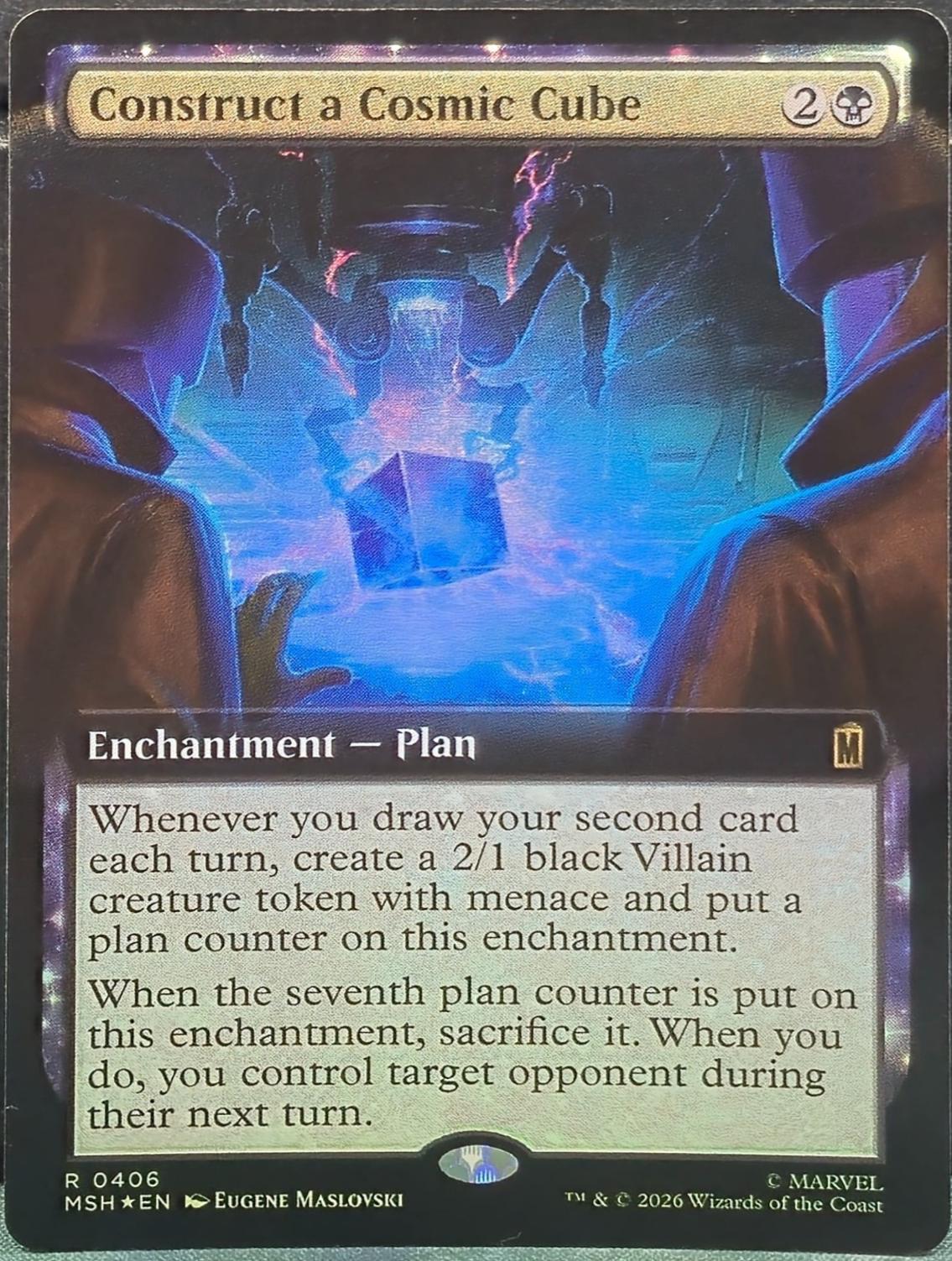 Construct a Cosmic Cube [Extended Art Foil] #406