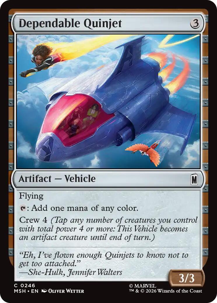 Dependable Quinjet #246