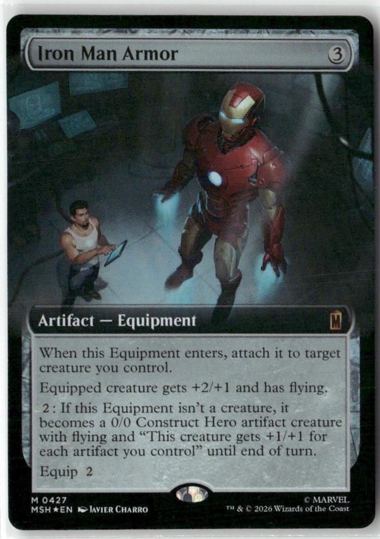 Iron Man Armor [Extended Art Foil] #427