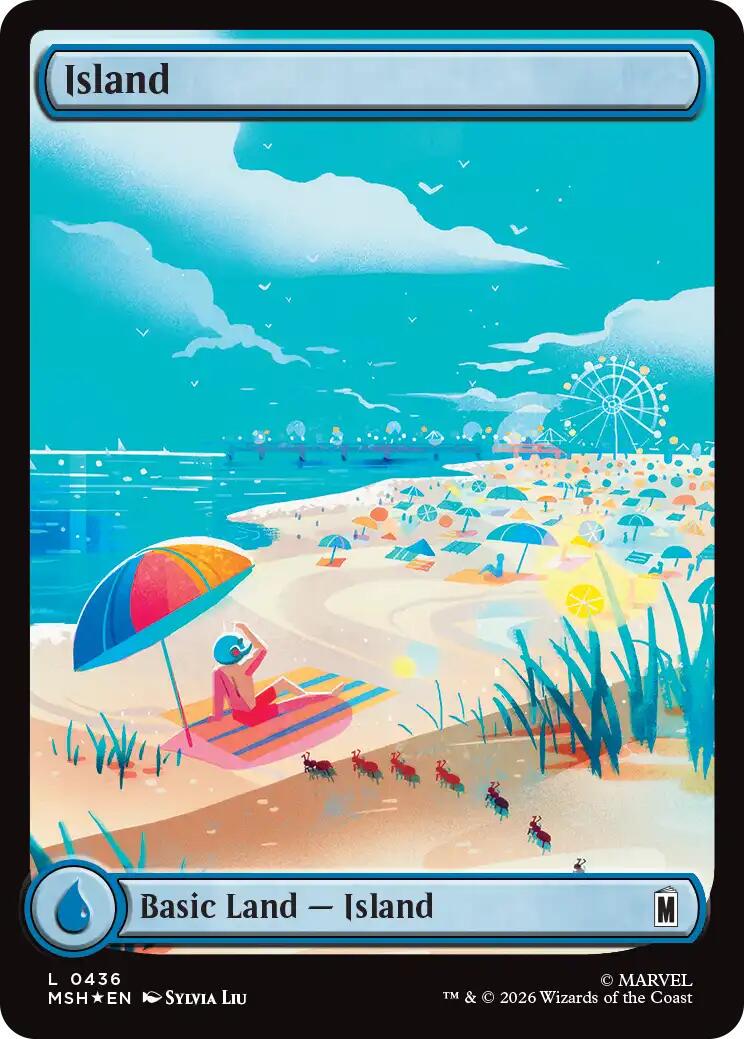 Island [Surge Foil] #436