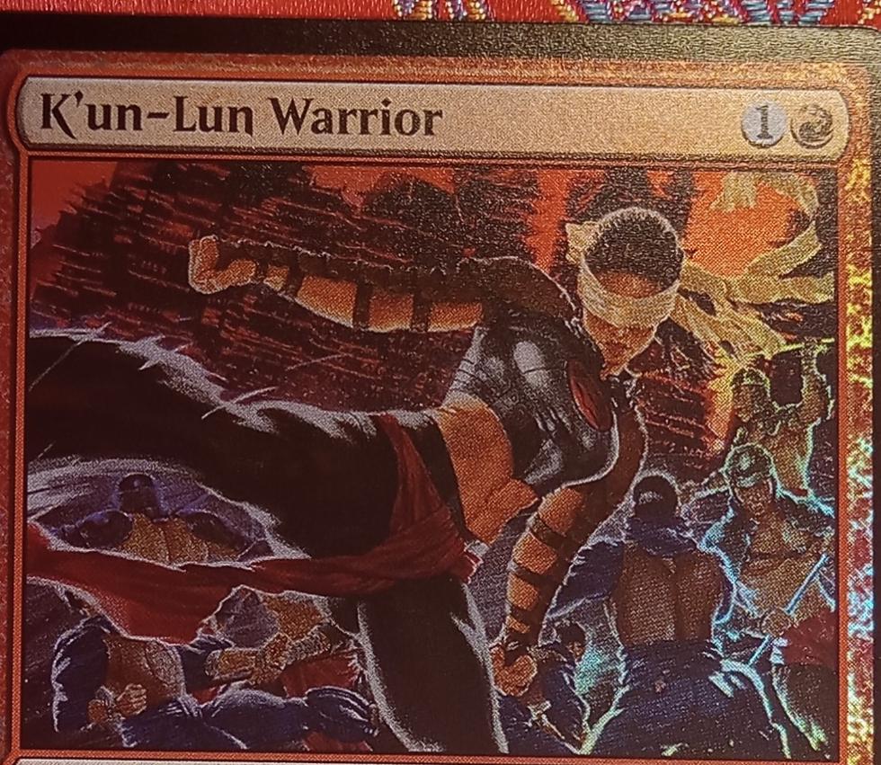 K'un-Lun Warrior [Foil] #140