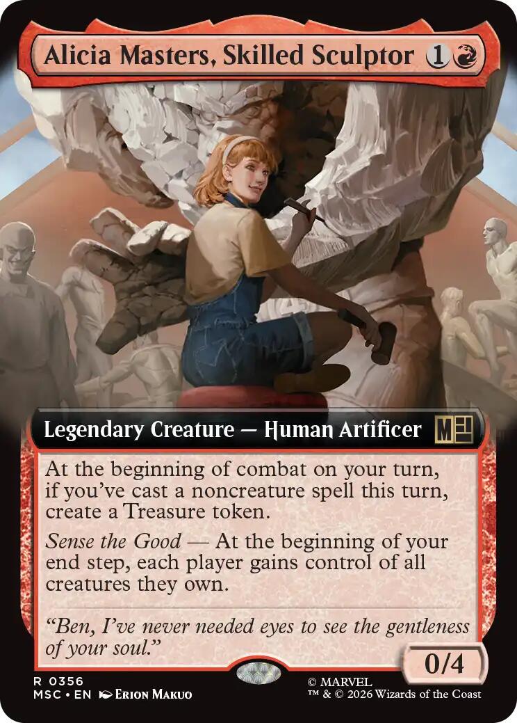 Alicia Masters, Skilled Sculptor [Extended Art] #356