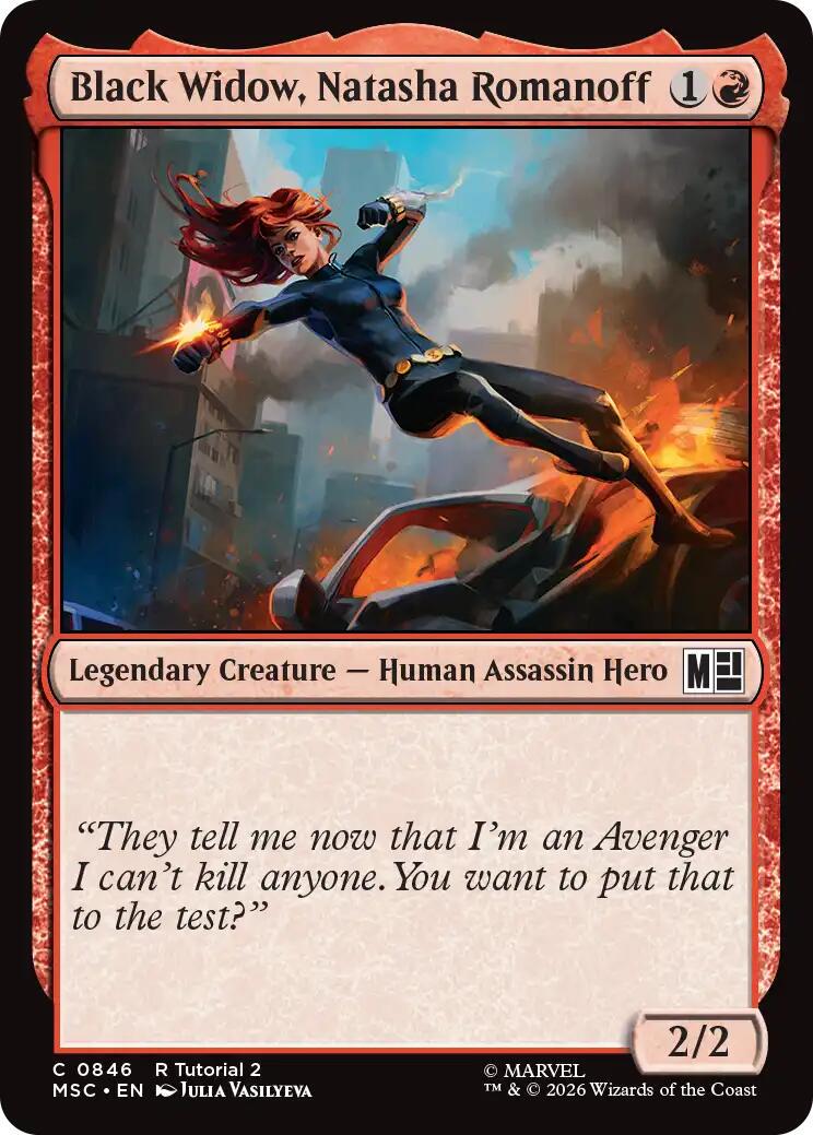 Black Widow, Natasha Romanoff #846