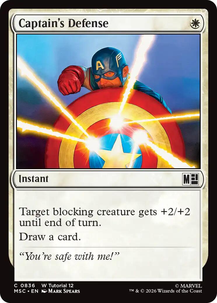 Captain's Defense #836
