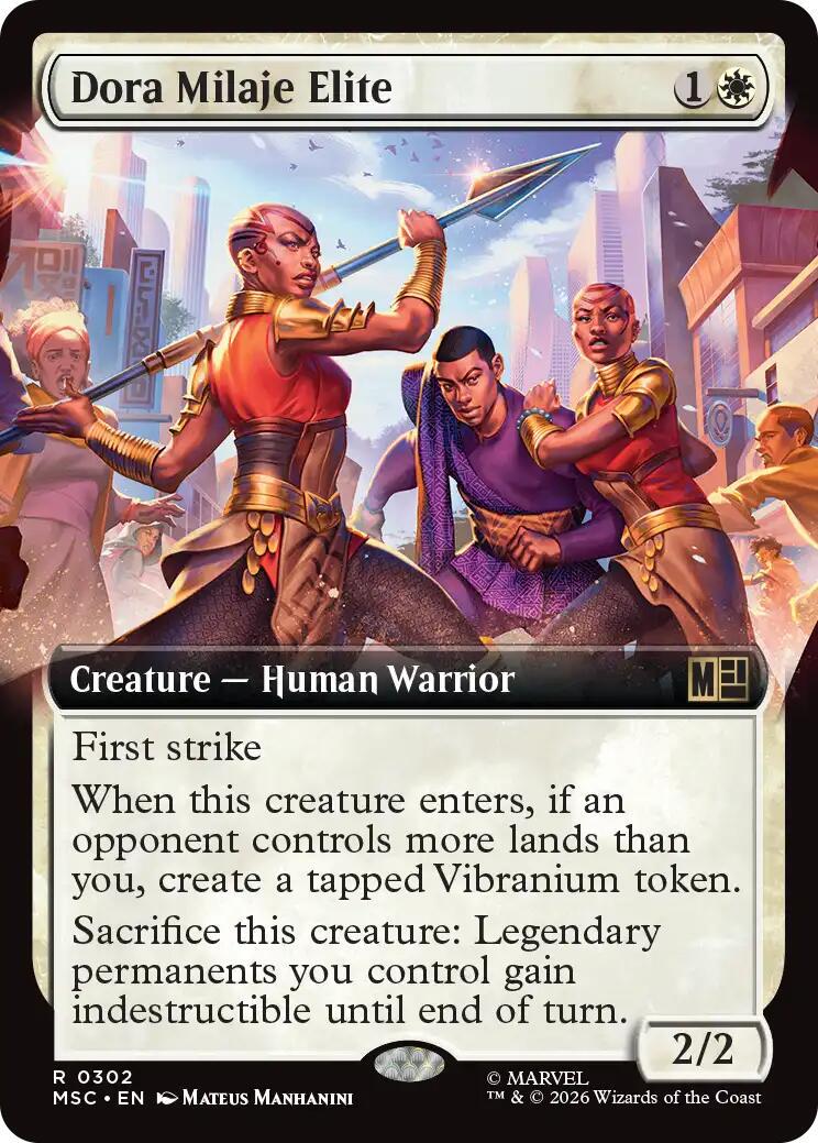 Dora Milaje Elite [Extended Art] #302