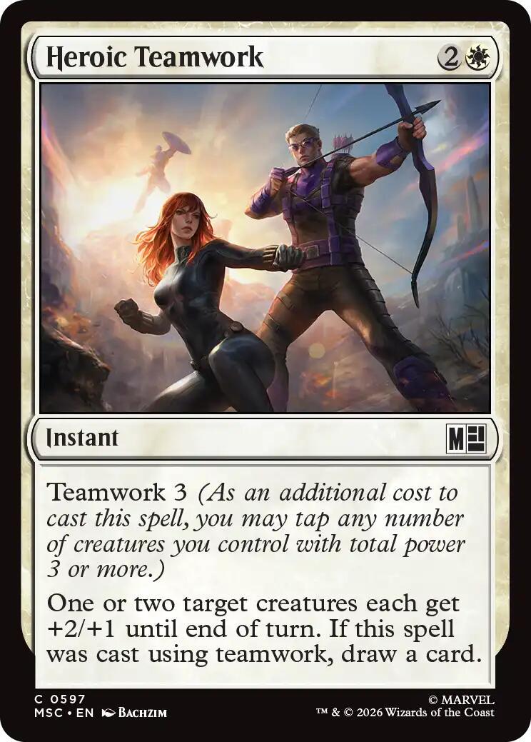 Heroic Teamwork #597
