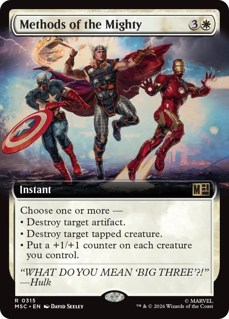 Methods of the Mighty [Extended Art] #315