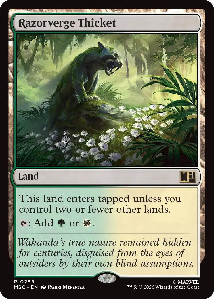 Razorverge Thicket #259