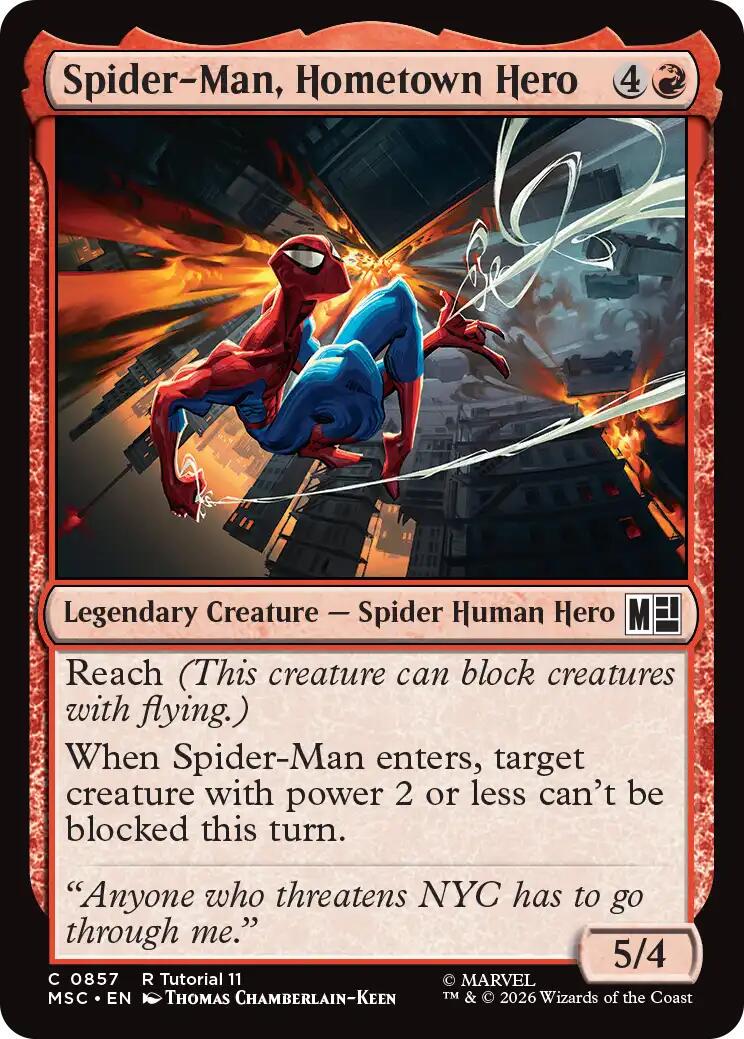 Spider-Man, Hometown Hero #857