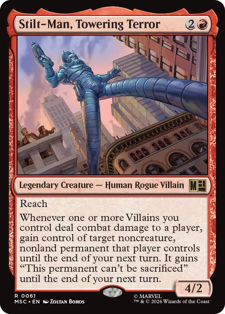 Stilt-Man, Towering Terror #61