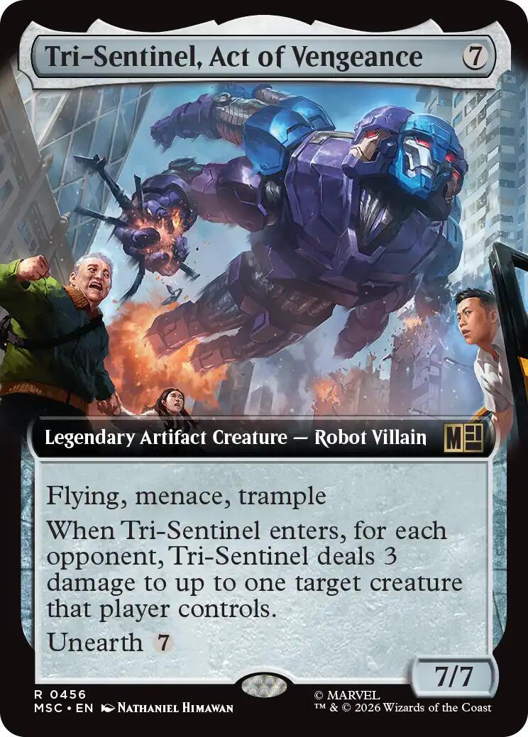 Tri-Sentinel, Act of Vengeance [Extended Art] #456