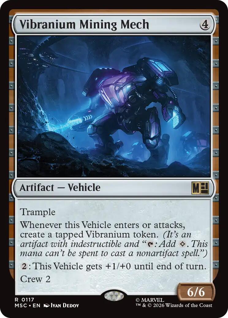 Vibranium Mining Mech #117