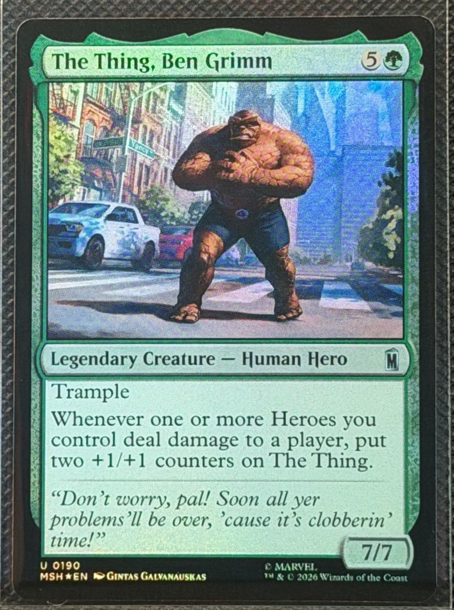 The Thing, Ben Grimm [Foil] #190