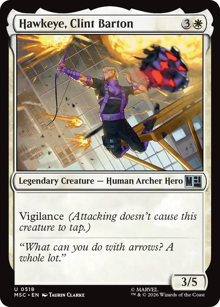 Hawkeye, Clint Barton #518