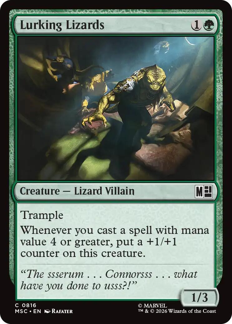 Lurking Lizards #816