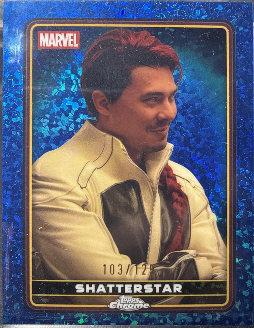Shatterstar [Blue Mini Diamonds] #44