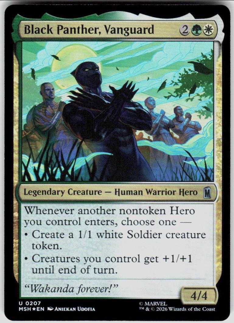 Black Panther, Vanguard [Foil] #207
