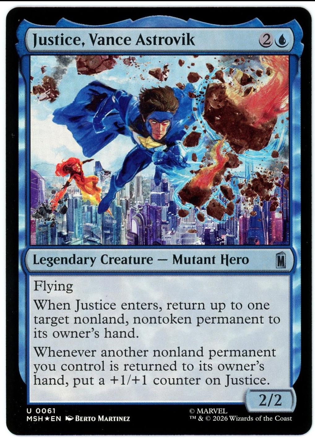 Justice, Vance Astrovik [Foil] #61
