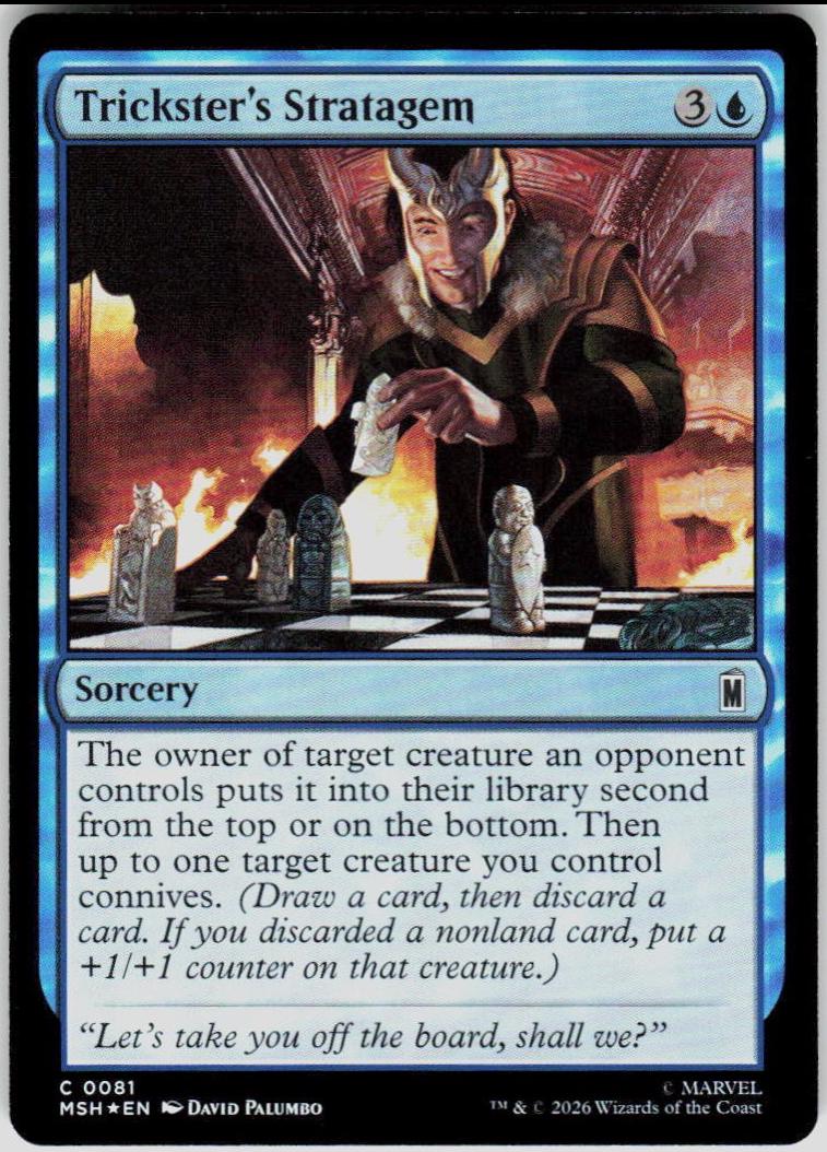 Trickster's Stratagem [Foil] #81