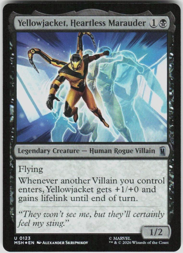 Yellowjacket, Heartless Marauder [Foil] #123