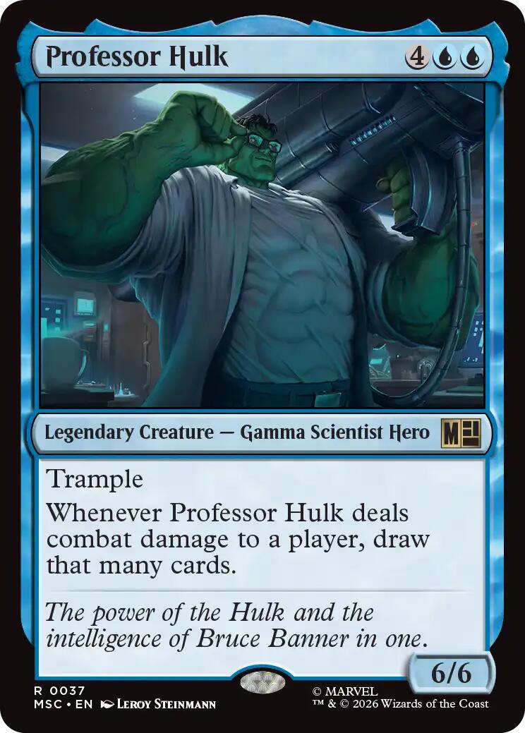 Professor Hulk [Surge Foil] #37