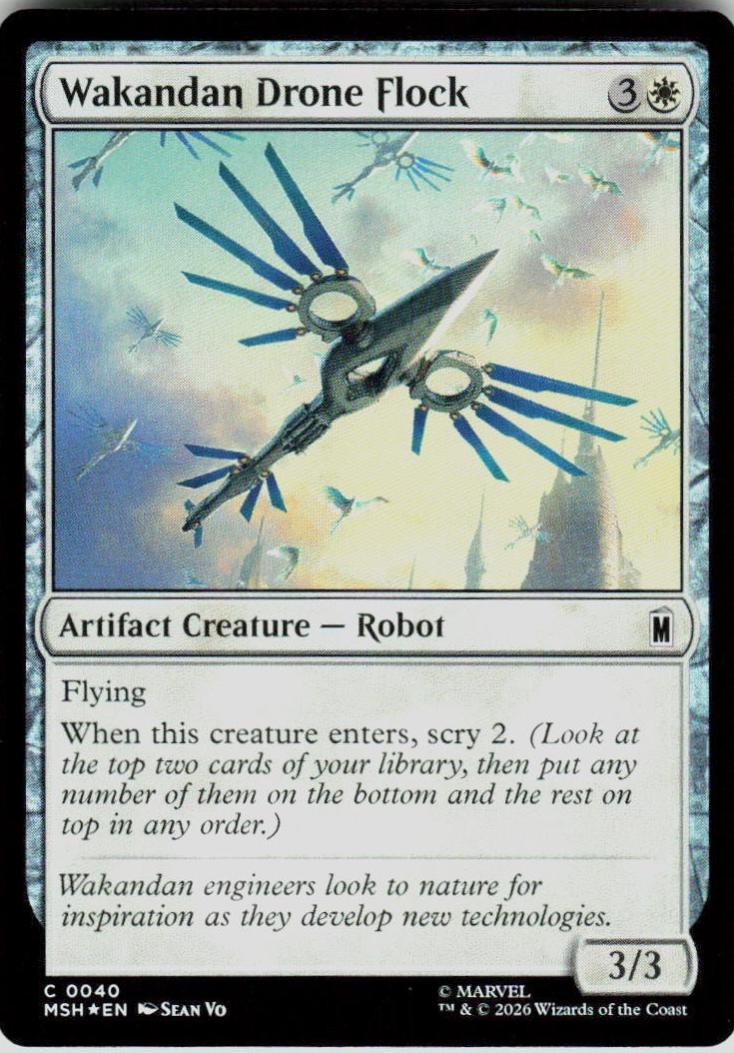 Wakandan Drone Flock [Foil] #40