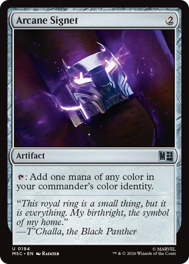 Arcane Signet [Surge Foil] #194