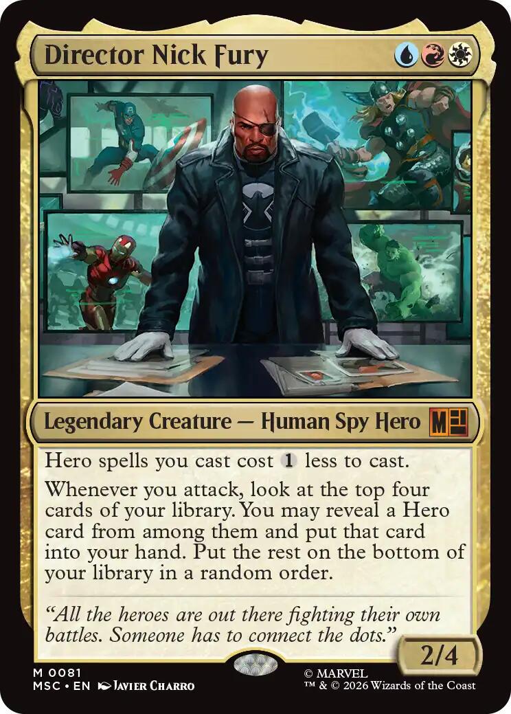 Director Nick Fury [Surge Foil] #81