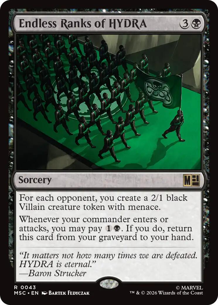 Endless Ranks of HYDRA [Surge Foil] #43