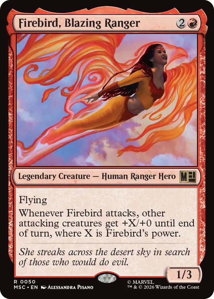 Firebird, Blazing Ranger [Surge Foil] #50