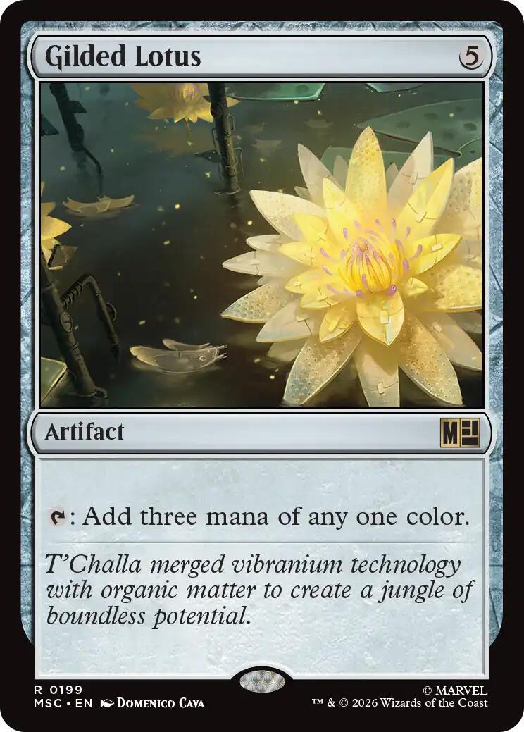 Gilded Lotus [Surge Foil] #199