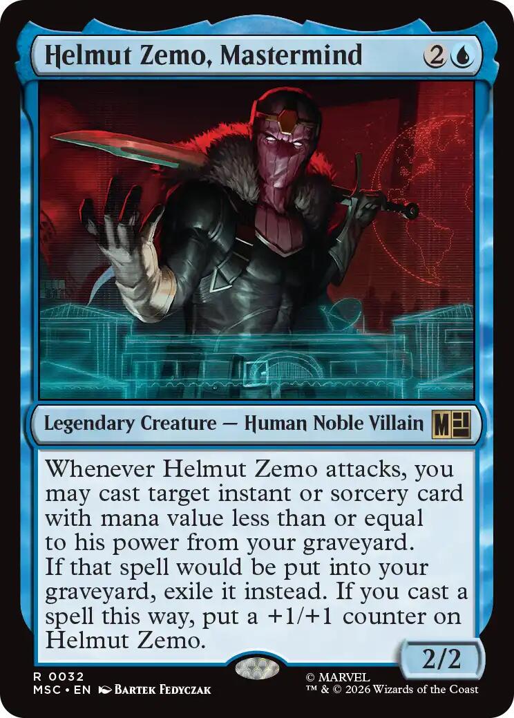 Helmut Zemo, Mastermind [Surge Foil] #32