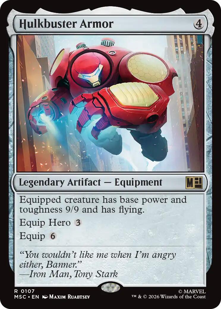 Hulkbuster Armor [Surge Foil] #107