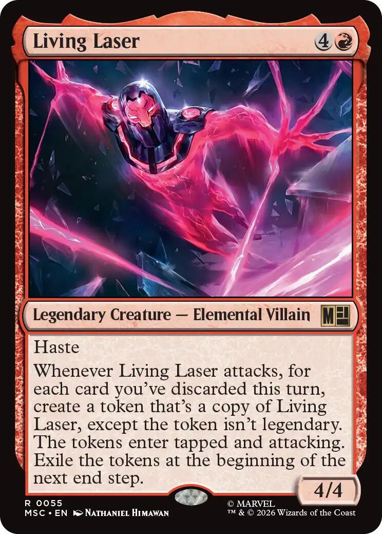Living Laser [Surge Foil] #55