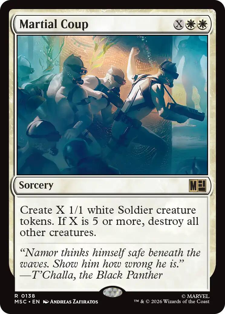 Martial Coup [Surge Foil] #138