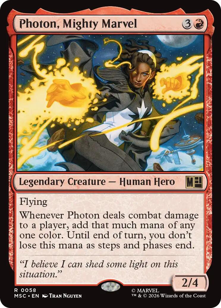 Photon, Mighty Marvel [Surge Foil] #58