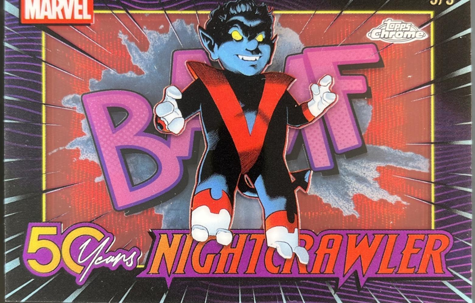 Nightcrawler [Red Wave Refractor] #NC-5